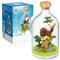 NVOSIYU Adler Mini Bausteine Set - DIY Klemmbausteine Set für Tierfiguren mit Schaukasten, Tiere Sammlung Konstruktionsspielzeug für Erwachsene, Home Decors