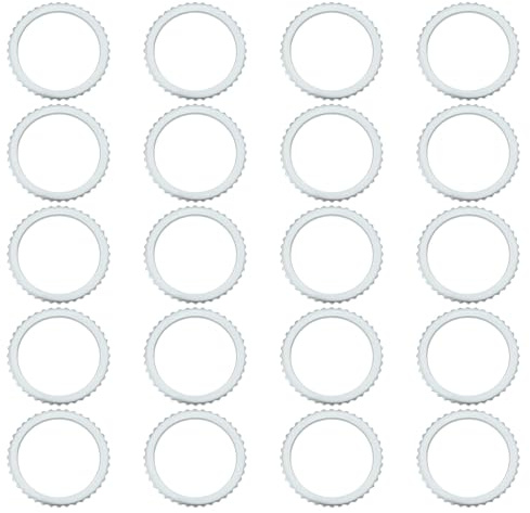 SG Store Kreissägeblatt, Reduzierring, Bohrungsbuchsen, Unterlegscheibe für Kreissägeblatt, Trennscheibe, 25,4 x 20 x 1 mm, 20 Stück