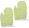 MOLUCKFU 2er Satz Ofenhandschuhe Küchenhandschuhe Hitzebeständig Backhandschuhe Topflappen Schutz