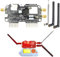 Placa de expansión todo en uno Flipper Zero, placa de módulo de expansión de modificación de 2.4/5GHz, compatible con NRF/Sniffer/Mousejacker/Cc1101, para accesorios Flipper Zero WiFi Multiboard placa
