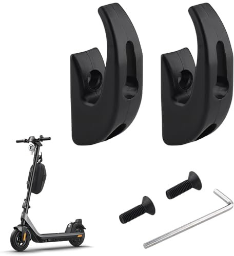 Vexillic Front E-Scooter Haken, 2 Stück Elektroroller Haken für Xiaomi e Scooter, E Scooter Zubehör für Xiaomi Elektroroller Pro 2/Pro/M365/1S/Lite