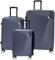 xRace 3-teiliges Kofferset ABS Hartschalenkoffer – 20/24/28 Zoll Handgepäck Trolley, 4 leise 360° Doppelrollen, TSA Schloss, stoßfest, platzsparend stapelbar, Premium Innenfutter (Marineblau)
