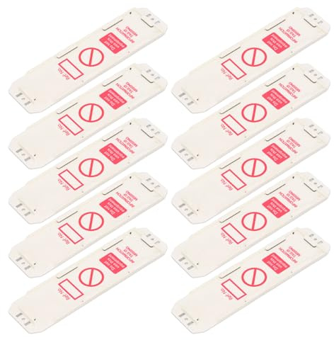 Luocute Plastic Scafftag Holder, Safe Scaffold Status Holder 10Pcs for Construction