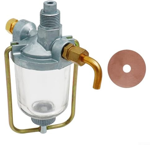 Bol de sédiments de carburant 370832R91 avec filtre en verre compatible avec H M 400 450 et modèles
