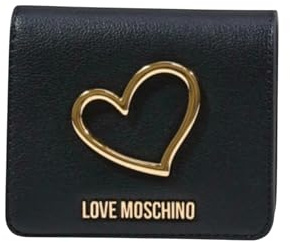 Moschino Portafoglio donna Love nero AS26MO03 JC5506PP1OLQ0000 colore: NERO