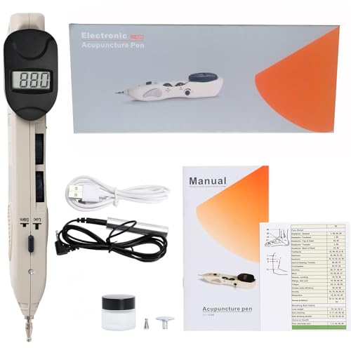 Pluma de acupuntura para aliviar el Dolor, Pointer fisioterapia, acupuntura masaje pen, electropuncion, Pluma de acupuntura electrónica Digital de Masaje Point Energy Health Care Tool Set