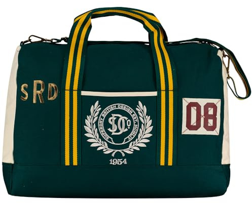 SUPERDRY Vintage Patch Weekender Bag Enamel Green Multi - OS
