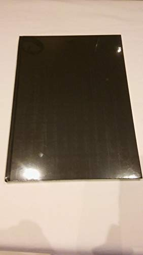 SEAWHITE Black Cloth Hardback Artists Sketchbook 140gsm Portrait A3-297x420mm