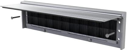 Stormguard 06SR0310000CH Fente à lettre intérieure en métal avec brosse et rabat Chrome