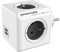 Allocacoc Bloc multi-prises PowerCube original USB Type E (Gris)