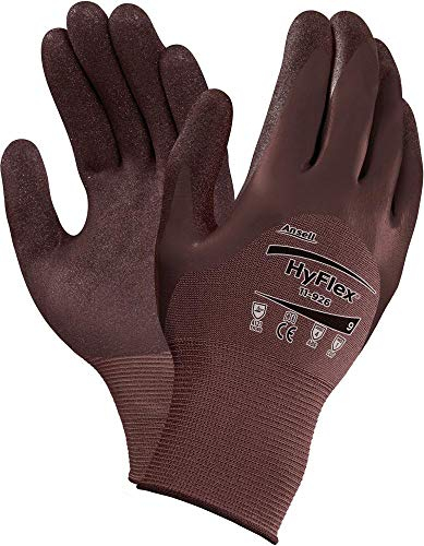 Ansell HyFlex 11-926 - Guanti viola 3/4, misura 9