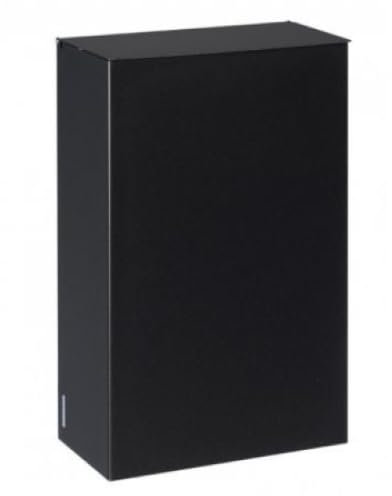 Poubelle murale Manga avec étrier - 10l - gris manganèse