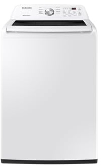 Samsung 4.5 cu. ft. Capacity Top Load Washer with Vibration Reduction Technology+, White WA45T3200AW/A4