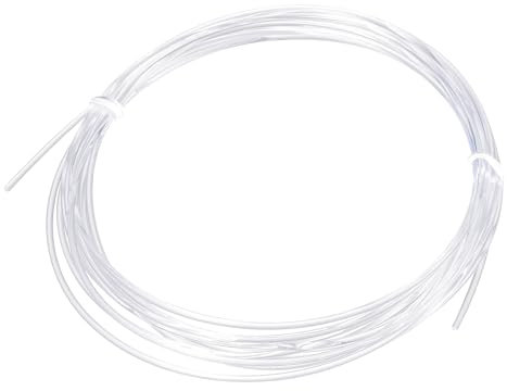 sourcing map Fibre Optique Lumineuse PMMA Latérale Lueur Fibre Optique Câble 1.5mm 3.0M pour LED Lumière Guide à Maison Hôtel