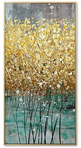 Wand Bilder Bilder Abstrakte Goldene Leinwand Bild Grünes Gold Moderne Luxus Poster Kunstdrucke Leinwand Wand Bilder Für Wohnzimmer Wohnkultur Rahmenlos 60×120cm