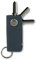 GARZINI Key Organizer Leder, Schlüsselanhänger Auto mit Schlüsselring, Etui aus echtem Leder für 7 Schlüssel, Herren Geschenk in eleganter Verpackung, Saphire Blue