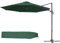 TecTake 403134 Parasol Déporté excentré de plage de balcon de jardin à Pied, en Aluminium, inclinable et réglable en hauteur, Protection UV 50+, Ø 300 cm