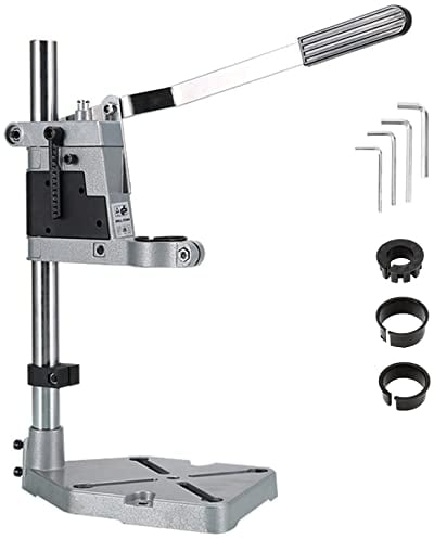 Bohrständer Für Bohrmaschine, Verstellbare Tischbohrmaschinen Halter Bohrmaschinenständer Universal-Tischklemme Drill Press Stand, Für Holzbearbeitung Präzises Bohren Max Bohrtiefe 60Mm
