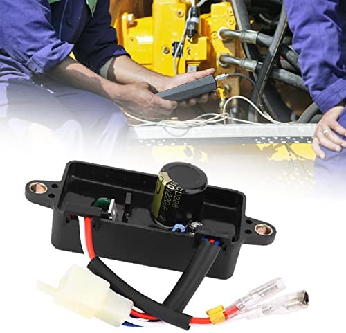 AVR Spannungsregler Universell für 1-3KW Generator & Stromerzeuger, 2.8KW Automatischer Voltage Stabilisator, 6 Pin 10cm Lochabstand, 220μF 250V (-40℃ bis +105℃)