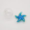 XINGYUANHE Aquarium schwimmende Glasblase Seestern Figuren Micro Aquarium Landschaft Ornament Dekoration Wasserbedarf