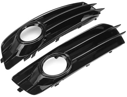 Fendinebbia Coperchio 1 Paio Di Fendinebbia Per Auto Griglia Di Copertura 8P0807682 8P0807681 Paraurti Anteriore Fendinebbia Griglia Per Audi A3 8P S-Line 2009-2012 Auto Paraurti Griglie ( Color : Glo
