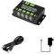 TUOPUONE HUB USB de Grado Industrial Que extiende 4 Puertos USB 2.0 Adecuado para entornos industriales/de Oficina con requisitos de Dispositivos de Nivel Superior