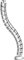 Equip 650862 Double Channel Cable Management Spine Silver