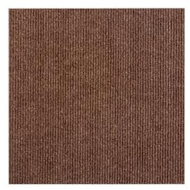 Hiseng Carpet Tiles Self Adhesive 30x30cm - 10/20/30 Pcs Carpet Floor Tiles Hardwearing Non-Slip Carpet Tiles Rugs Easy to Peel and Stick Flooring Covering for Living Room, Bedroom (30pc,Brown)