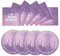 Lot de 50 assiettes et serviettes violettes Happy Birthday, 25 x 17,8 cm, assiettes à dessert, 25 x 16,5 cm, serviettes de fête d'anniversaire, décoration pour Noël, fête d'anniversaire