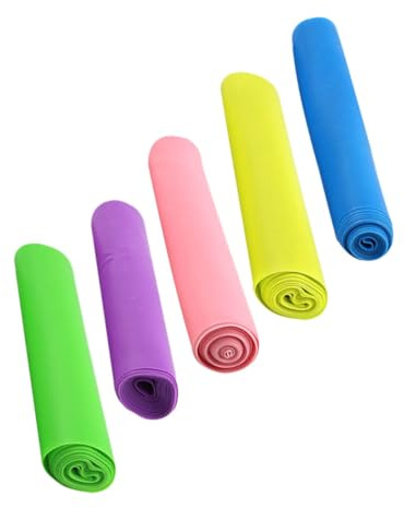 minkissy 5pcs Tension Belt Accessories Resistance Bands Workout Elastic Exercise Bands for Women Gym Resistance Stretching Strap Ankle Workout Straps for Home Gym Fitness Training