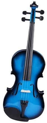 Anfänger Violin Die 4/4-Akustikvioline Blue Gradient Wird Mit Feinstimmern Geliefert, Die Das Stimmen Erleichtern Und Sich Perfekt Für Anfänger Und Geiger Eignen