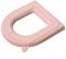 Abattant WC imperméable facile à nettoyer avec caractéristiques antidérapantes, parfait pour un usage domestique (rose)