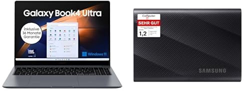 Samsung Galaxy Book4 Ultra Notebook T9 Portable SSD