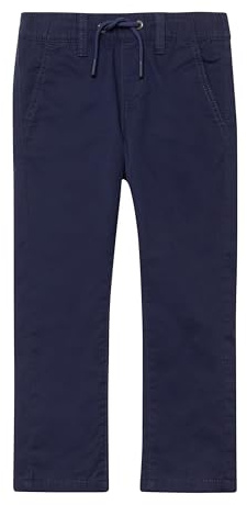 Gefütterte Joggstyle Pelle/Regular Fit/Mid Rise/Straight Leg Navy 140/SLIM
