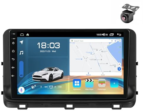 Android 15 Car Radio para Kia Ceed 3 CD 2018 2019 2020 2021 2022 NAVEGACIÓN GPS con Pantalla Táctil 9 Pulgadas Reproductor Multimedia Autoradio FM SWC RDS Carplay Android Auto (Y3 8Core 2+64G)