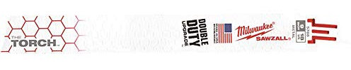 Milwaukee Heavy Duty TORCH Demolition Reciprocating Sabre Saw Blades 230mm Pack of 25