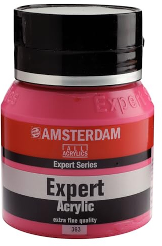 Amsterdam Expert Series Acrylic Paint - Quina Rose Deep Opaque 363-400 ml Jar - Professional Grade, Heavy Body, High Lightfastness, Durable & Flexible Finish