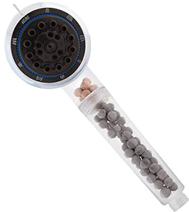 Pommeau de douche/ douchette écologique et multifonctionnel avec tourmaline et germanium