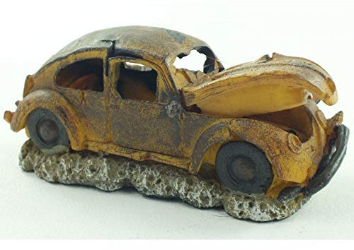 Aquarium Ornament Air Action Beetle Car