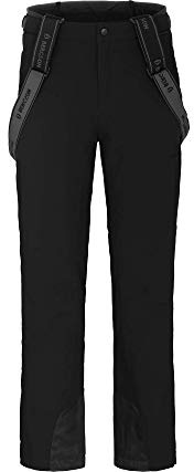 Bergson Flex | Herren Skihose, wattiert, bielastisch, 20000 mm Wassersäule, Black [900], 23 - Herren