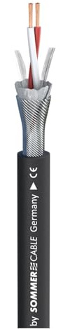 Sommer Cable Mikrofonkabel SC-Source MKII Highflex schwarz (30m)