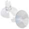 SunGrow Aquarium-Saugnapf-Clips, 2,5 cm Gummischellen für Aquarien, passend für Standard-0,5 cm Aquarium-Luftleitungsschläuche und -Schlauch, haftet auf Glas und Acryl, 20 Stück pro Packung