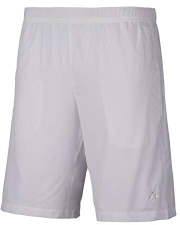 Dunlop Herren Sport Tennis Kurze Sporthose – Club Line, Woven Short, Weiß