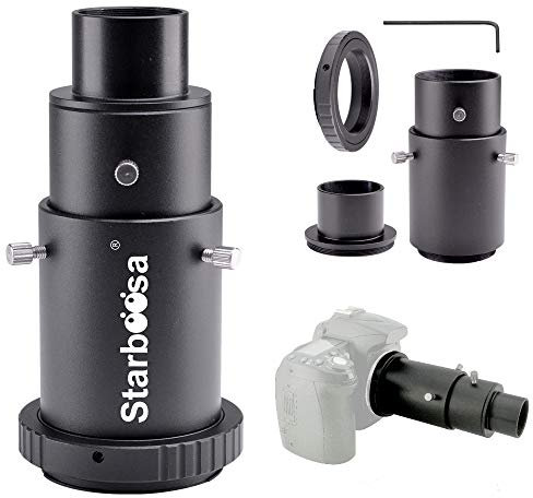 Starboosa Variable Extension Telescope Camera Adapter - for Canon SLR Cameras Connected to Telescopes - for Prime- Focus Or Eyepiece-Projection Photography