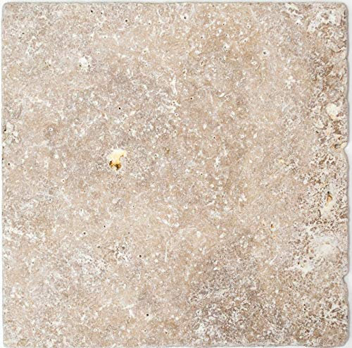 Carrelage de travertin en pierre naturelle de noyer - Noce antique - Pour le sol, le mur, la salle de bain, la douche, la cuisine, le carrelage - Pour revêtement de baignoire
