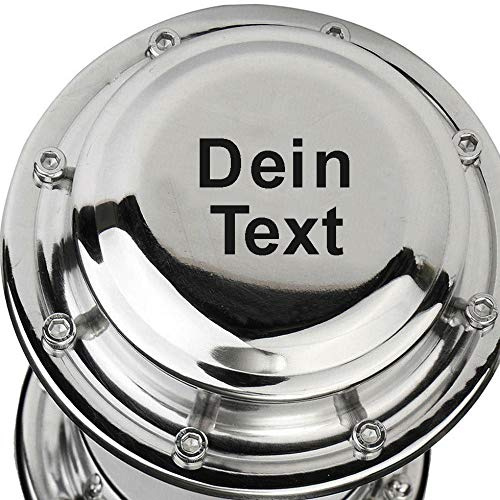 generisch Zeitkapsel für Grundsteinlegung zum Vergraben oder Einmauern - graviert mit Wunschgravur, personalisiert mit Wunschname, wasserdicht, korrosionsbeständig, Edelstahl für den Hausbau