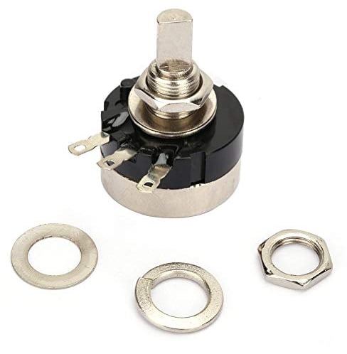 Fafeicy RV24YN20F B502 Einzelkreis-Potentiometer, Hochgenaues Einzelkreis-Kohlefilm-Potentiometer, 5K-Widerstand
