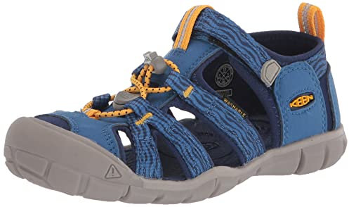 KEEN Seacamp 2 Cnx Unisex Kinder Sandalen , Blau Bright Cobalt Blue Depths, 30 EU