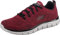 Skechers Men's Track Front Runner Lace-up Sneaker Oxford, Red Knit Black Trim, 10 UK