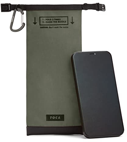 TOCA Faraday Bag No Signal Sleeve – Keyless Go Schutz, Anti-Tracking Faraday Tasche & RFID Blocker, Wasserfeste Handytasche mit EMF Shielding, Kompakte Datenhülle 24.5 x 10 cm